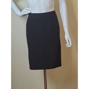 Halogen Short Pencil Skirt 8 Petite Black